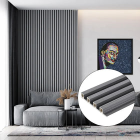 Xiangying PVC WPC Wall Panels Wooden Grain Decor Panel for Indoor Decoration in Middle East Style
