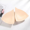 High-quality JIANGSHENG Triangle Bra Cup Foam Inserts Padding with Round Shape