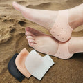 Foot Care Gel Socks Breathable Cushion Soft Silicone Heel Protectors Ankle Crack Shoe Crack Bunion Pain Relief Moisturizing SEBS