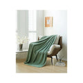 QUNZHEN Super Soft Dyed Flannel Fleece Modern Solid Color king Size Queen Size Bedding Sheet Throw Blankets