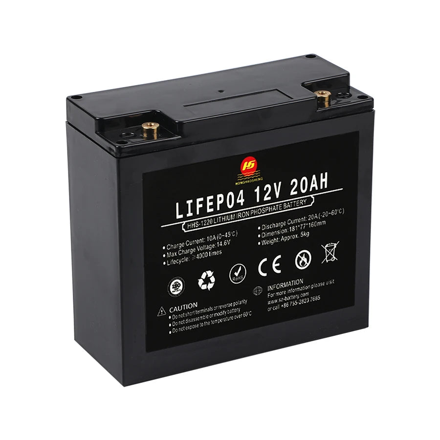 Deep Cycle Lithium Ion Battery 12v 20ah Lithium Iron Phosphate Battery 12v 20ah Lifepo4 Battery