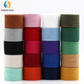 Customizable Weave Colors Polyester-Cotton Canvas Webbing Support Customized Colors Plain Woven 2cm 2.5cm 3.8cm 5cm Webbing