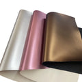 High Quality 0.8mm Thin Metallic Synthetic PU Leatherette for Women Shoes Waterproof Versatile Use Bags Decorative Home Textiles
