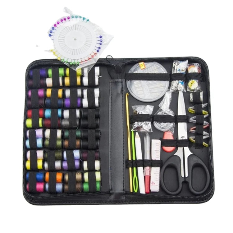 Wholesale 172PCS DIY Beginners Sewing Kit Portable Pocket Mini Kids Needle Organizer Hotel Travel Sewing Tool Box Sewing Kit