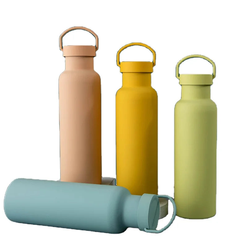 Vacuum Flask Portable Insulated Stainless Steel Sports Bottle