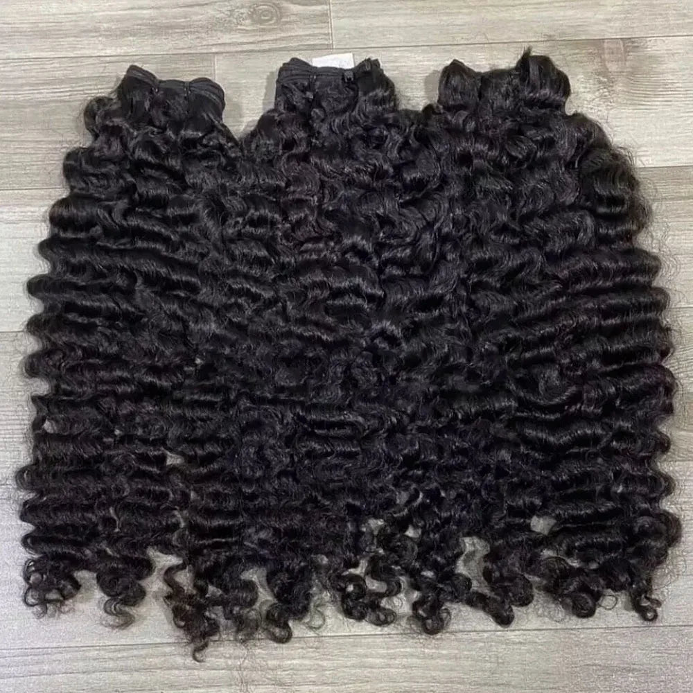 100% Vietnamese Burmese Raw Bundles Unprocessed Virgin Curly Wavy Bundle Hair VendorsVietnamese Cuticle Aligned Raw Human Hair