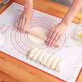 Snowboy Custom Kitchen Food-Grade Silicone Eco-Friendly Pastry Kneading Mat Non-Slip Dough Rolling Mat Baking Pastry Tool
