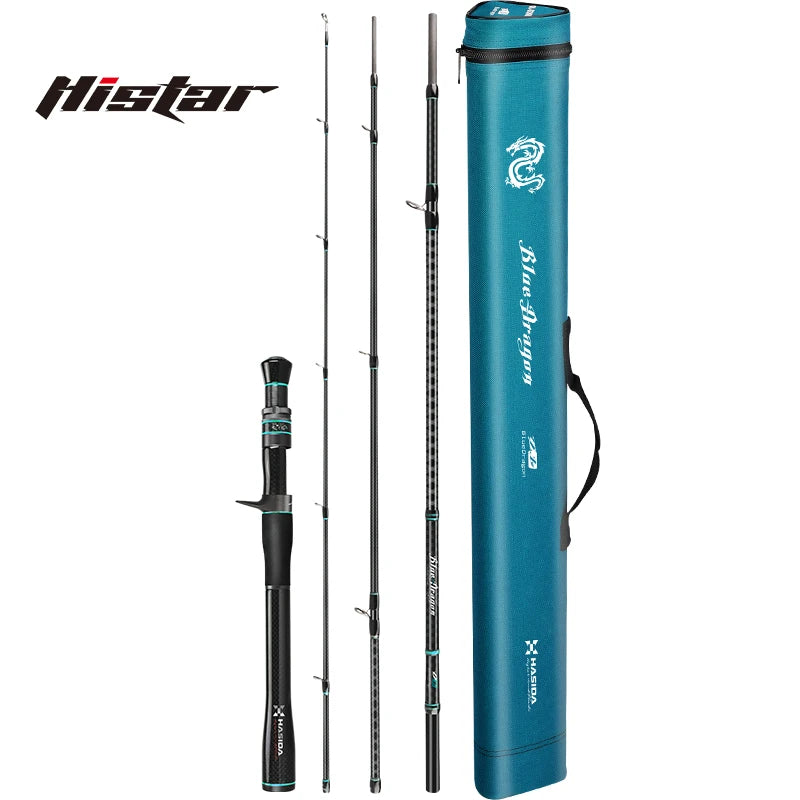 Histar 4 Mythical Beasts 1.85-2.18m Long Cast 40T+T1100G Toray Carbon Fast Action L-MH Hardness RS Ti Alloy Guide Fishing Rod