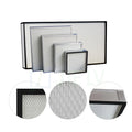 New Laminar Large Air Flow Hoods H13 H14 Mini Pleat Paper HEPA Filter for Laboratories Cleanrooms AHU HVAC System Fume Hoods