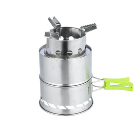 Lyroe 201 Stainless Steel Foldable Wood Burning Stove Wood Pellet Stove
