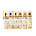 New Design 30ml Gold Plating Electroplate Perfume Glass Bottle for Oud Oil Bottle Saudi Arabia Customized