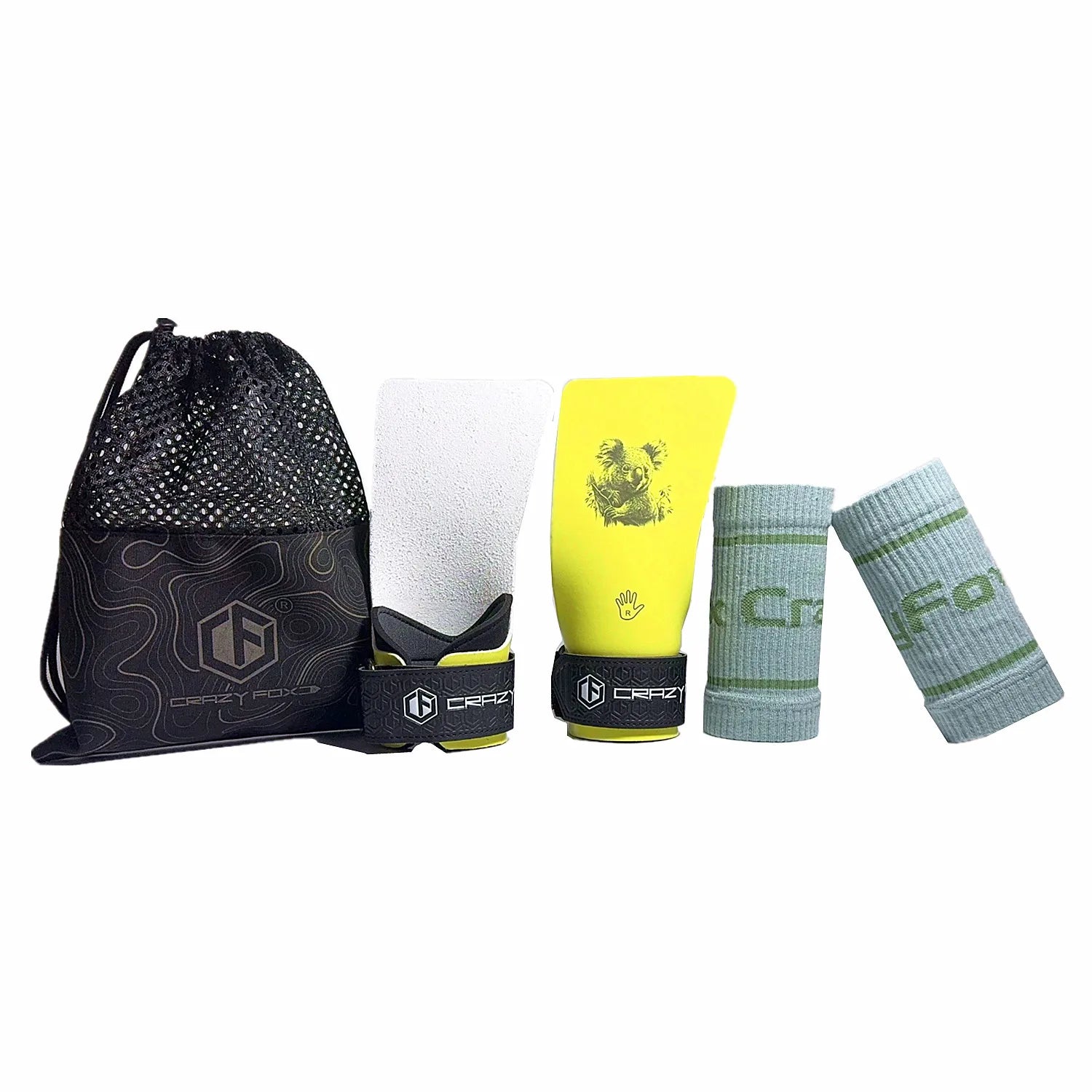 Rubber No Hole Hand Grips for Cross Fit Pull-ups Cross Training Gymnastics WODS Weightlifting Palm ProtectorGymCalleras