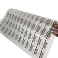 2024 Durable T-Shirt Garment Neck Transfer Wash Label Iron on Label with Screen Printing and Heat Transfer