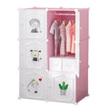 Children Wardrobe Kids Simple Modern Home Bedroom Small Cloth Wardrobe Rental Room Storage Simple Baby Storage Cabinet