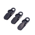 Elastic Loose Rope Buckle Canopy Clip Tarp Clips Plastic Camping Clamp Clips Tent Tighten Lock Grip for Outdoors Camping Use
