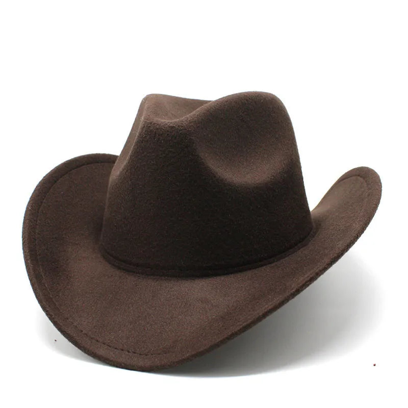 Wholesale Hot Selling Spring Autumn Blank Jazz Hats Custom Cowboy Hat