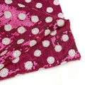3mm Glitter Dot Pattern Fabric Girls Evening Party Sequin Dress Fabric