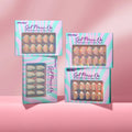 Short Almond Reusable Fake False Nails Set With Glue Wholesale Custom French Tip Soft Gel Private Label Press on Nails En Gros