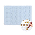 15/30 Cavity Round Chocolate Mold Silicone Sealing Wax Mold