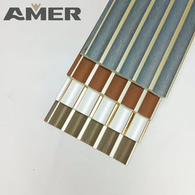 Amer Colorful PS Wall Panel Decorative Slat Fluted Interior Bathroom Ps Wall Cladding Panel Waterproof