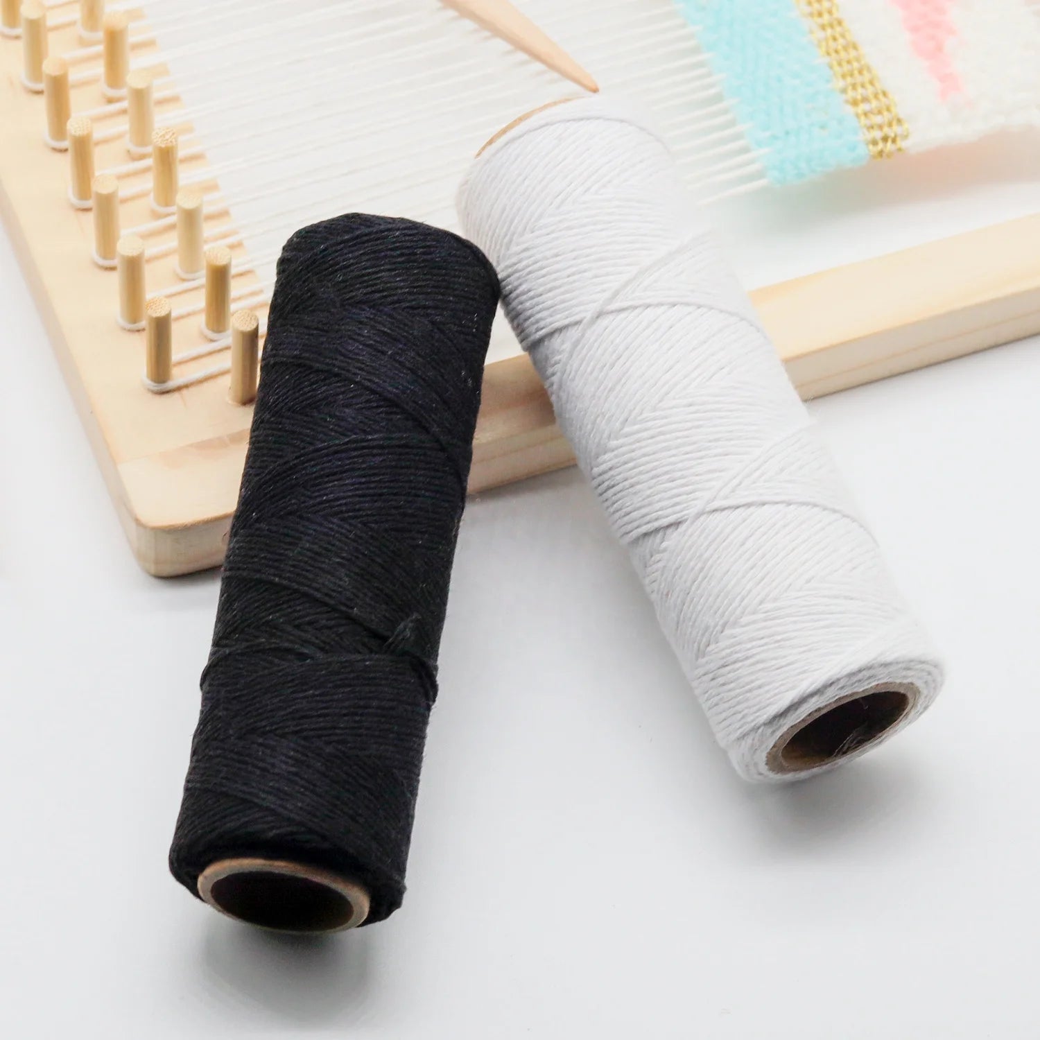 Loom Weaving Cotton Warp Thread 60m Dia 1mm
