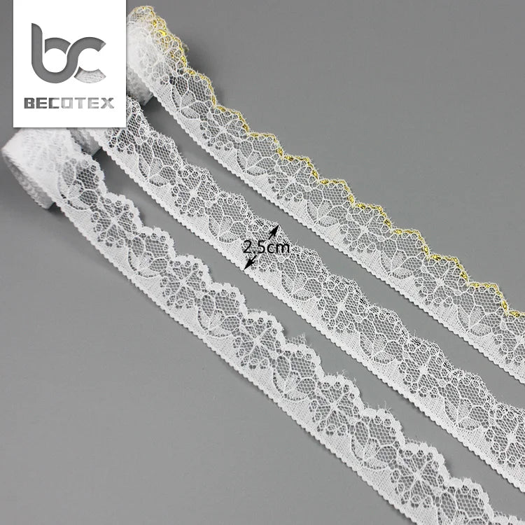 2026 French Lace Trim Guipure Trimming Fabric for Women Wedding Dress Garment