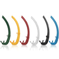 High Quality PVC Silicone Mouthpiece Safety Liquid Free Diving Snorkel Silicone Underwater Swimming Training Snorkel Wet Tube