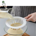 Mesh Soybean Milk Filter Residue Juice Filter Reusable Super Fine Colander Sieve Household Kitchen Tool