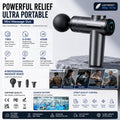 2026 New Arrival Portable Fascial Massager Gun Mini Deep Tissue Muscle Massage Tool for Body Application