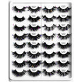 1 Pair One Tray 8D 14-20MM Butterfly Lashes Private Label Full Strip Faux Mink Eyelashes Wholesale Natural Flutter Perfected