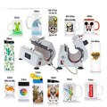11-30oz Transfer Glass Tumbler Machine Sublimation Heat Press Heat Transfer Machine Straight Cup Baking Machine