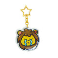 CNAWO Wholesale Customised Anime Key Chain Cheap UV Printed Plastic Keychain