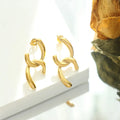 2022 Dainty Stud Earrings Stainless Steel 18k Gold Plated Stud Earrings for Women Fashion Jewelry Gift Earrings