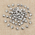 30pc/lot 10x8mm Heart Charms 316 Stainless Steel Heart Cute Necklace PendantCharms DIY Jewelry Making Supplies