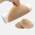 Free-Size Women's Waterproof Silicone Nipple Covers Comfortable Adhesive Support Underwear for Large Breasts Hypoallergenic