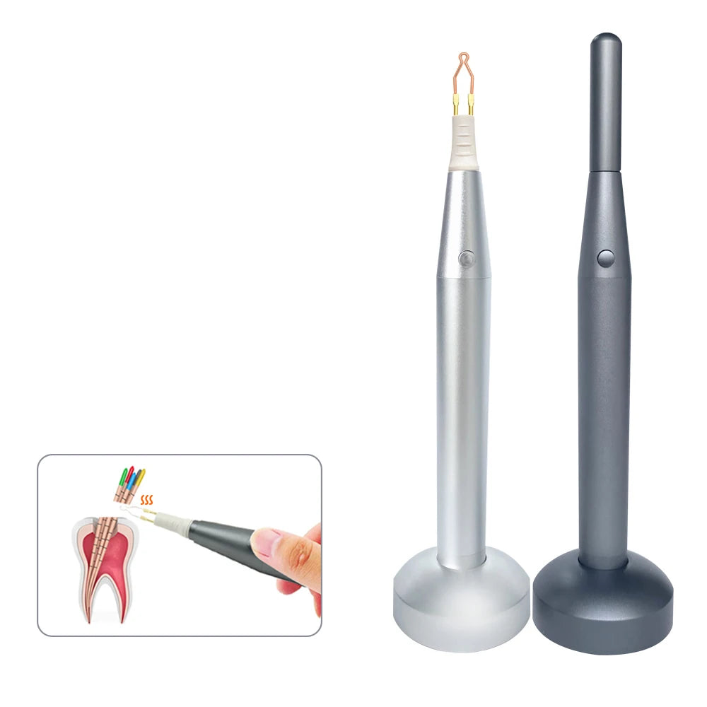 Dental Endo Gutta Cutter Wireless Dental Lab Endo Gutta Percha Cutter Tooth Gum Dissolved Breaker 2 Color