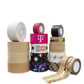 Custom Eco Friendly Rubber Kraft Tape Self Adhesive Kraft Paper Gummed Tape Design New Kraft Paper Tape Water Activated
