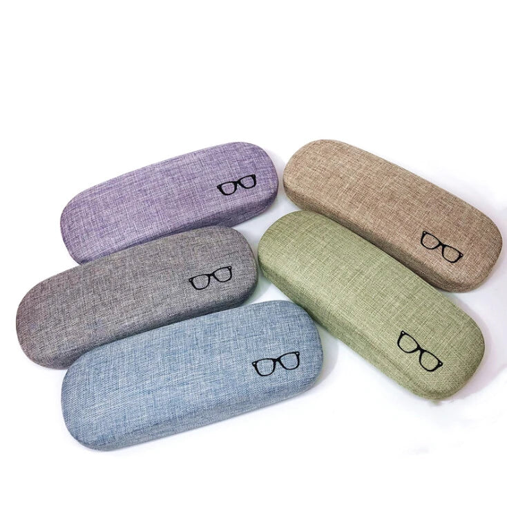 2021 Mixed Colors Good Selling Cotton Linen Made Glasses Cases