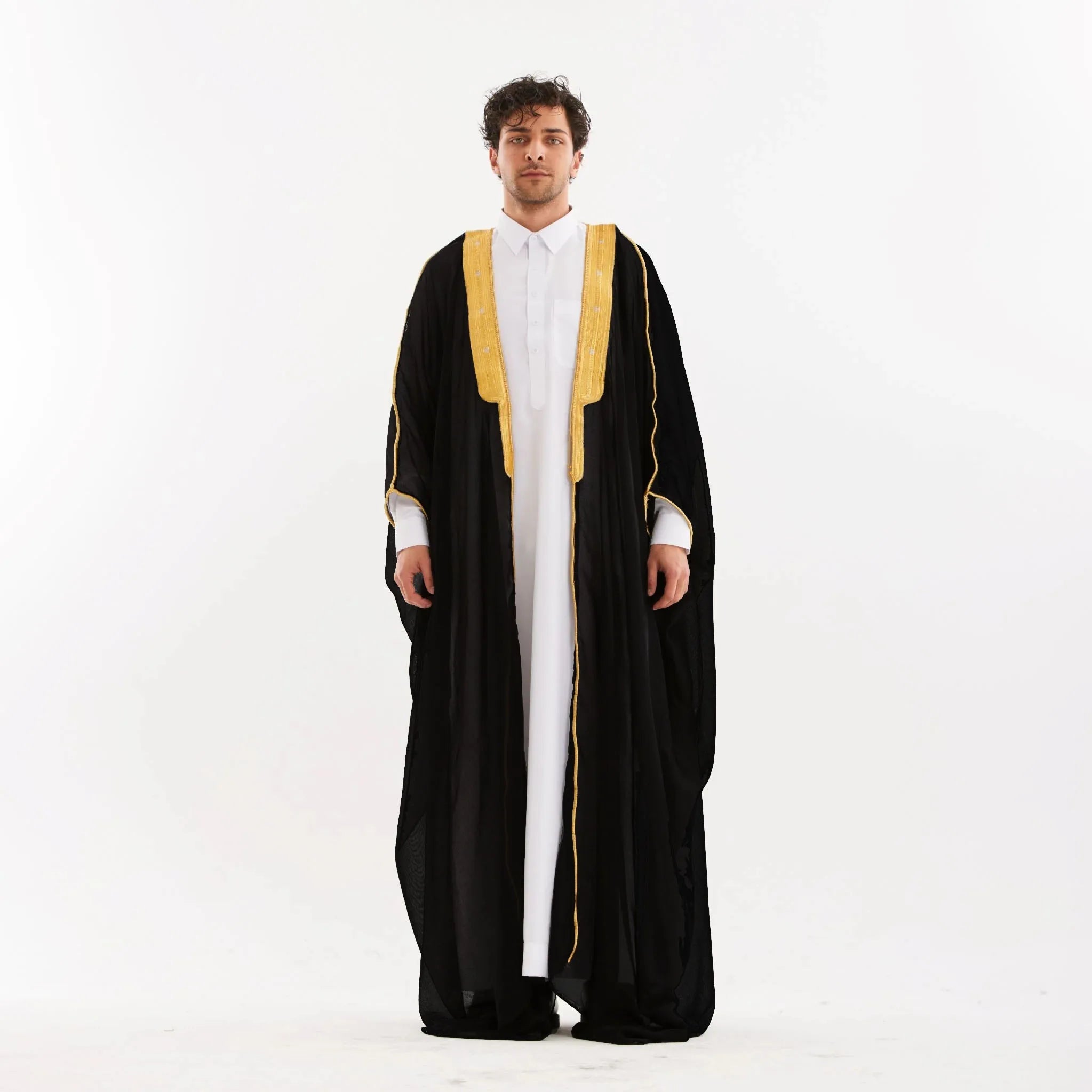 Jubba Islamic Omani Satin Cheap Dubai Thobe Hooded Designs Anti-wrinkle Fabric Arab Arabic Kurta for Men