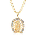 Custom Buddha Pendant Necklace Latest Models of Buddha Gold Plated Pendant Necklaces
