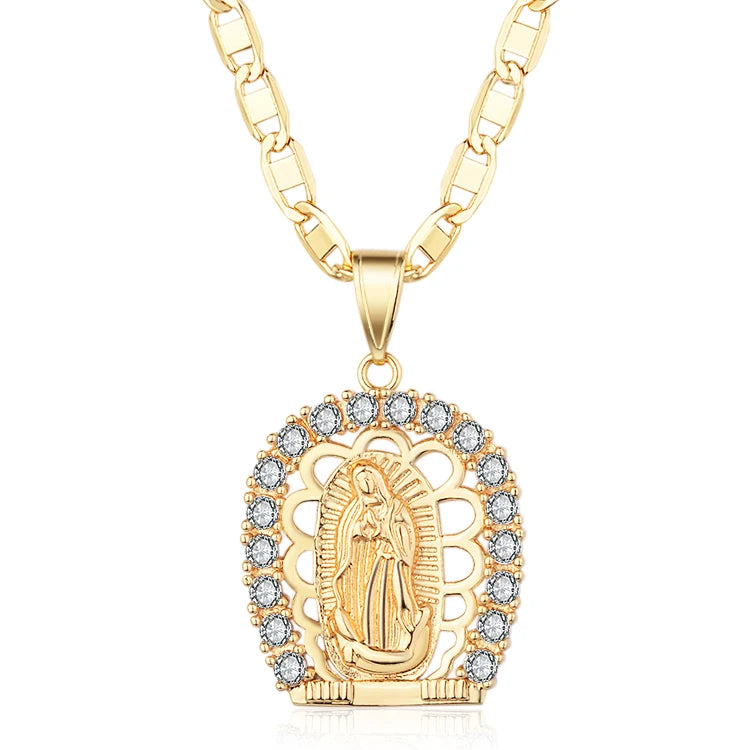 Custom Buddha Pendant Necklace Latest Models of Buddha Gold Plated Pendant Necklaces