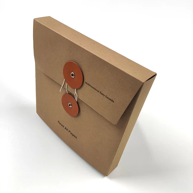 Customized Professional Logo A4 Art Paper Recyclable Matt Lamination Embossing Vanishing Folders Document Envelope
