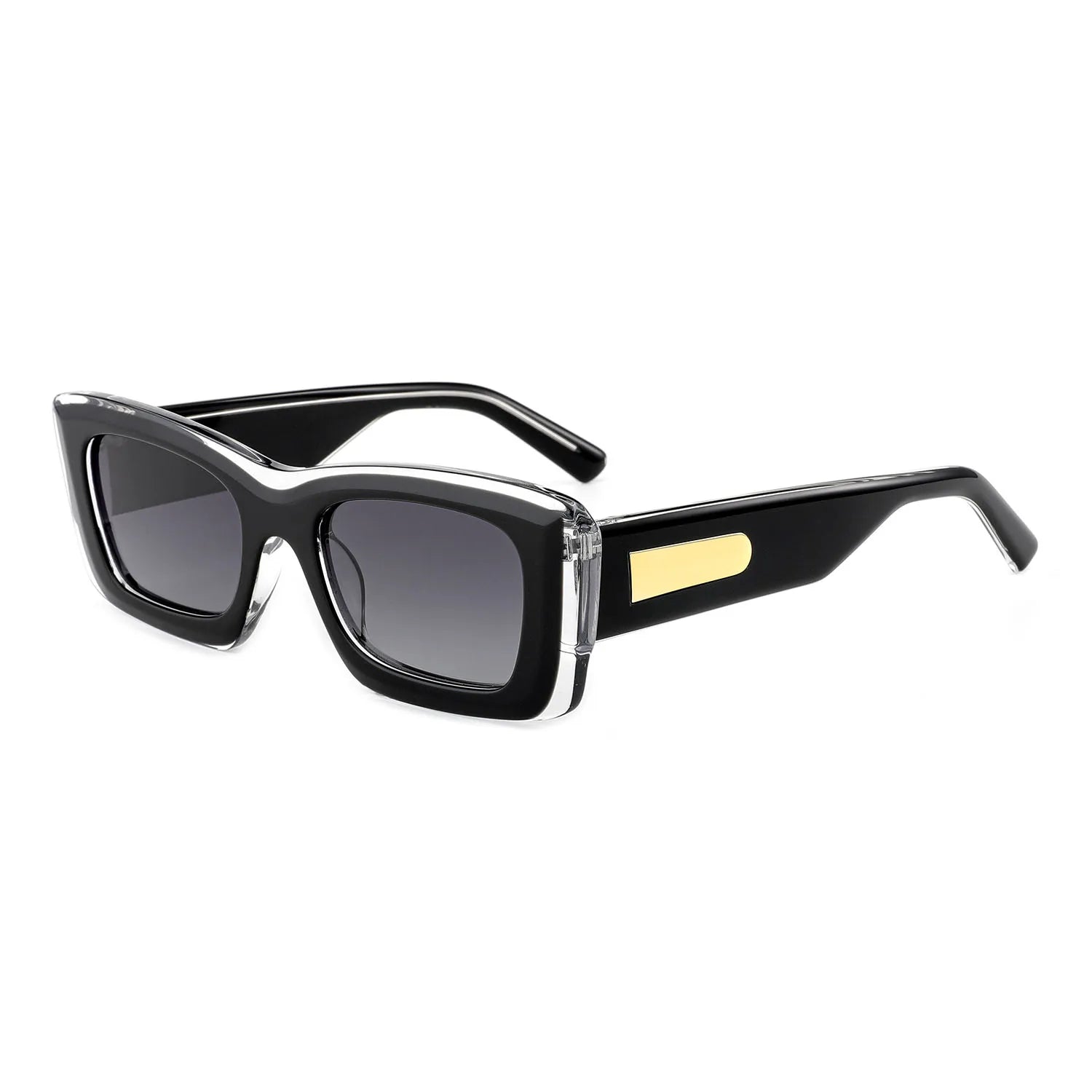 MB1538 Trendy Rectangle Custom Polarized Eyewear Wholesale Manufacturer 2025 Sunglasses