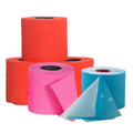Wholesale Red Custom Eco-Friendly Soft Strong Toilet Tissue Rolls-Jumbo/Standard Size