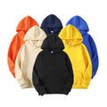 Fashion Casual Pullovers Sweatshirts Men's Solid Color Hoodies