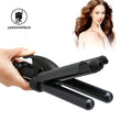 Professional Salon Wavy Hair Styler Ceramic Hair Crimping Iron Wave Maker 3 Barrels Curling Iron Dual Voltage Hair Curler
