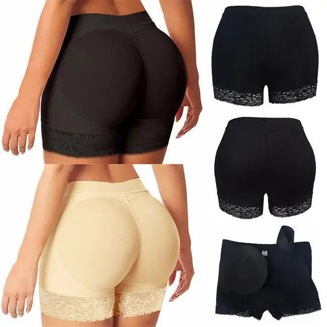 Sexy Women Bottom Shaper Panties Buttocks Enhance Butt Lifter Padded Panty