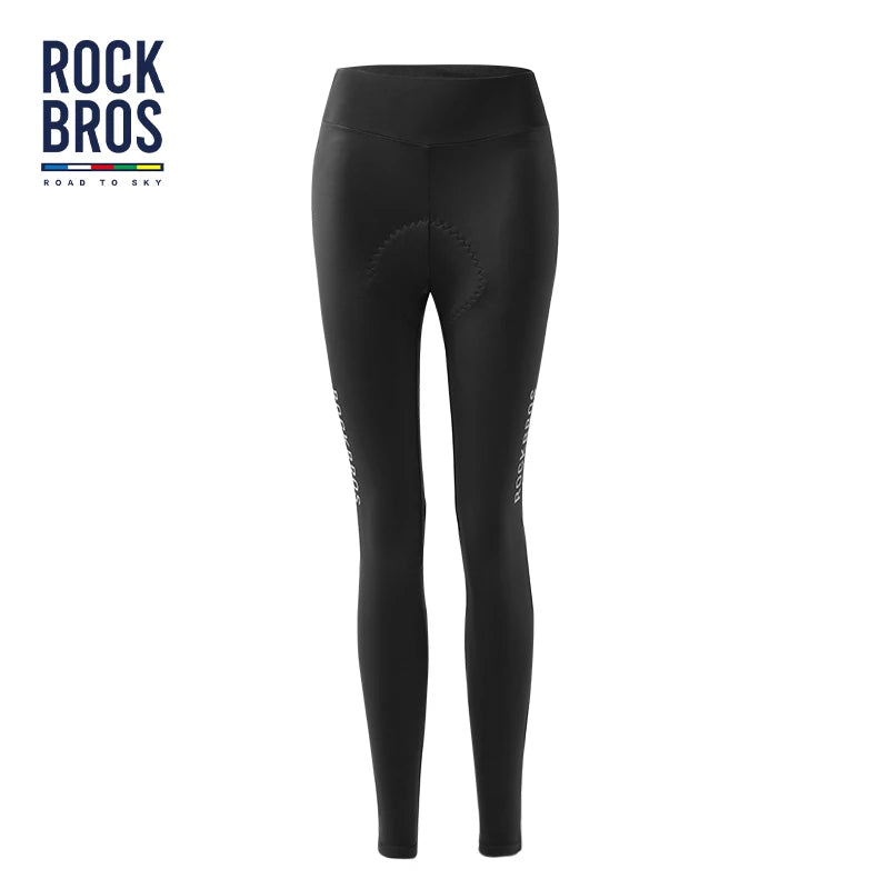 ROCKBROS ROAD SKY SERIES Hot Sales Women's Nylon Quick Dry Breathable Cycling Wear 3D Padded Custom Compression Long Pants