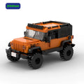 Creative Bricks Toy Eco-Friendly Plastic Buildings Cars Model Moc Mini Small Scale Brick Children Orv Cars Building Block Sets
