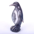 Wholesale Natural Agate Carved Gemstone Crystal Penguin for Gift